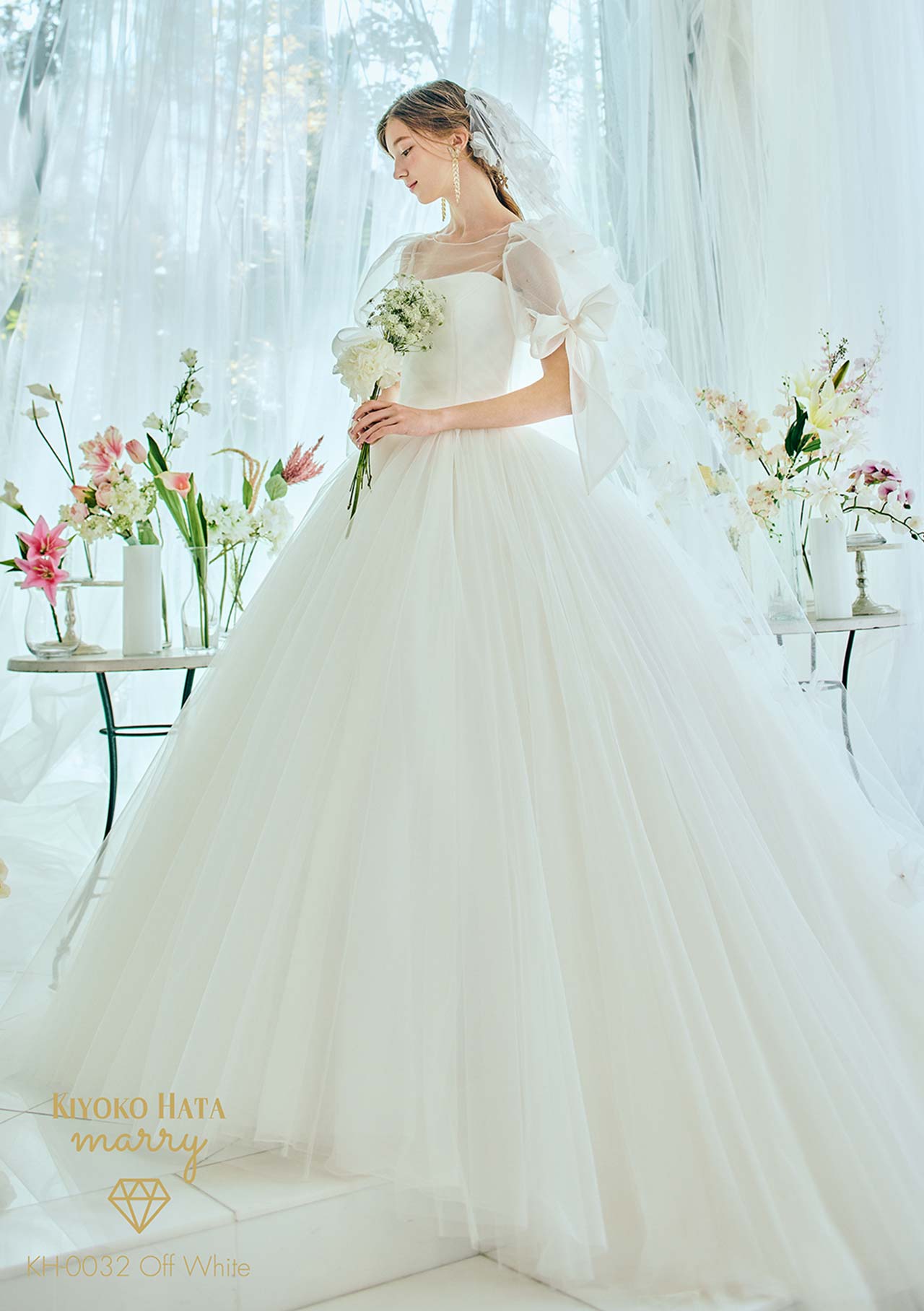 ドレスKH-0032 Offwhite