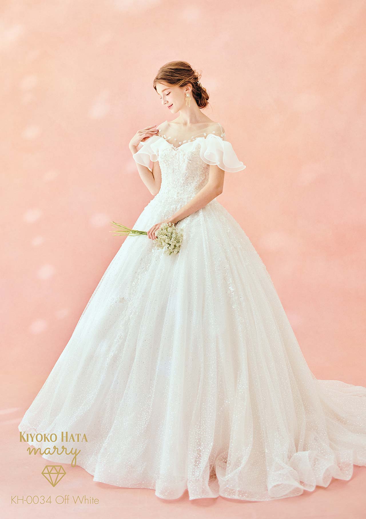 ドレスKH-0034 Offwhite