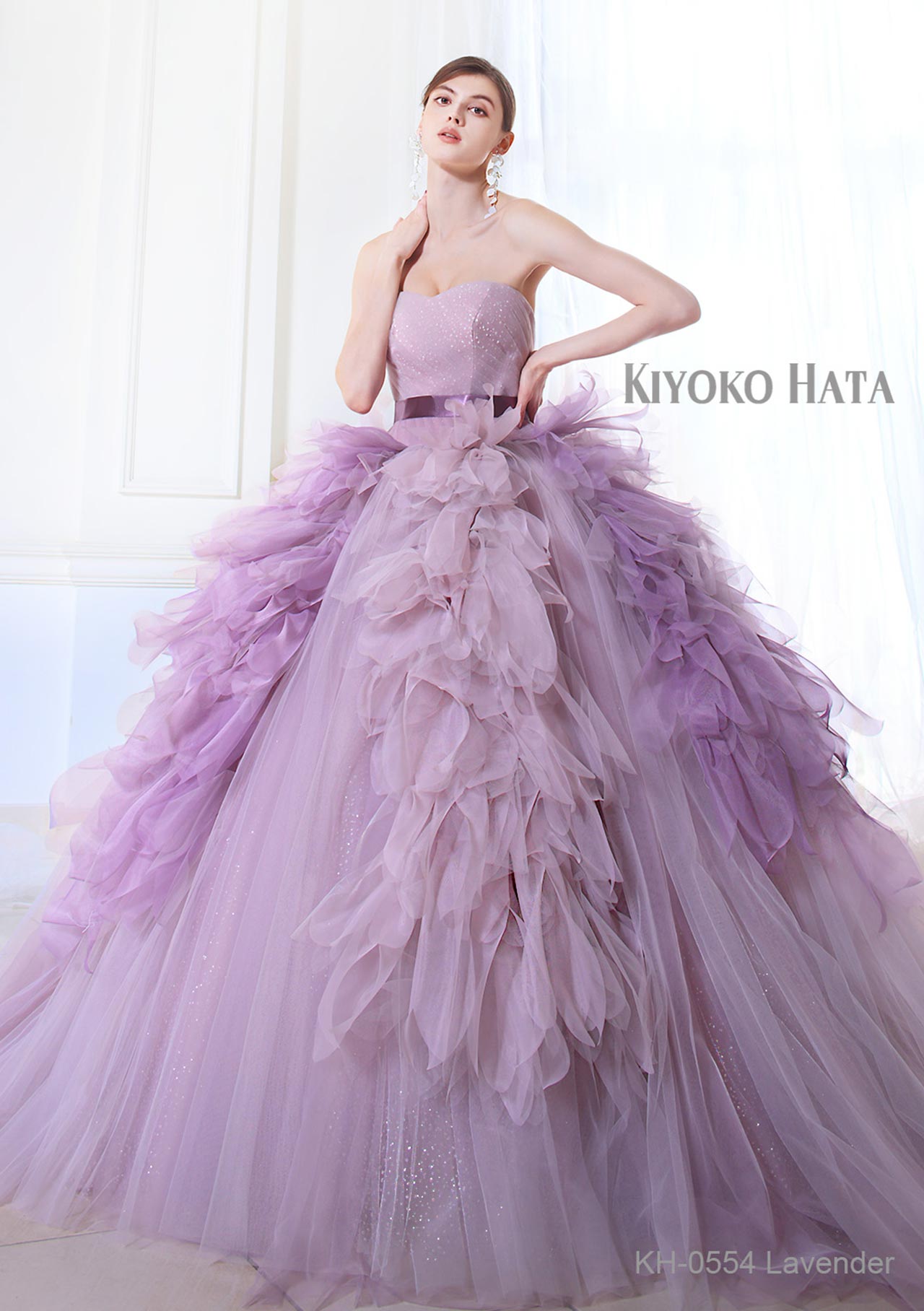 ドレスkh0554lavender
