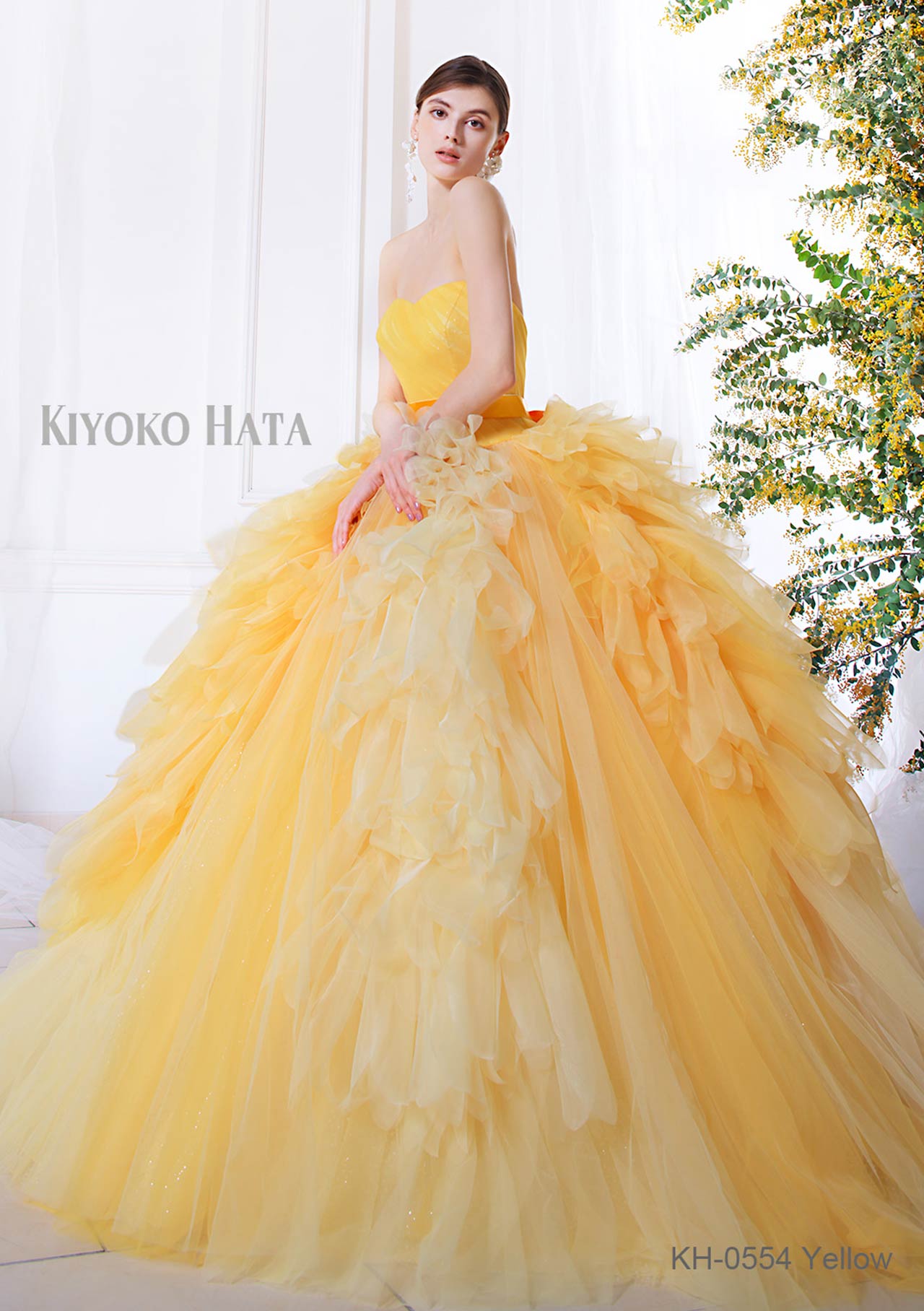ドレスkh0554yellow
